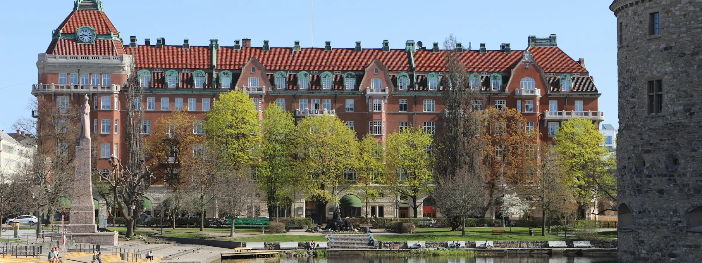 Flygfoto över Örebro