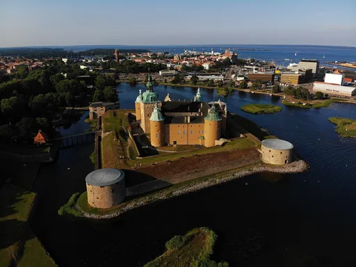 Vy över Kalmar