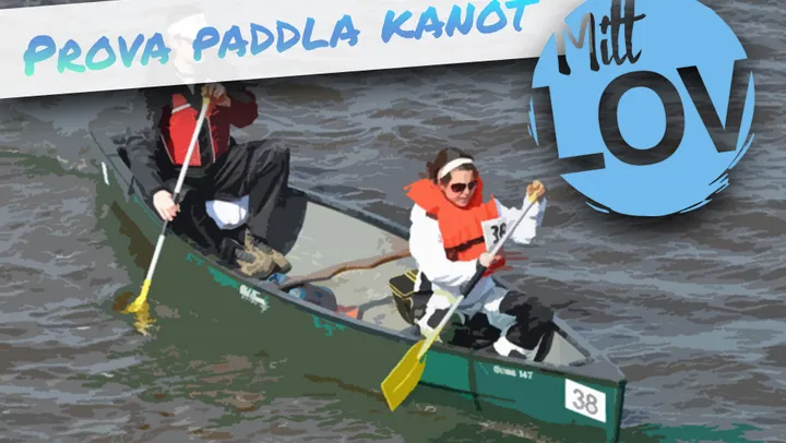 Prova paddla kanot – Norrtälje