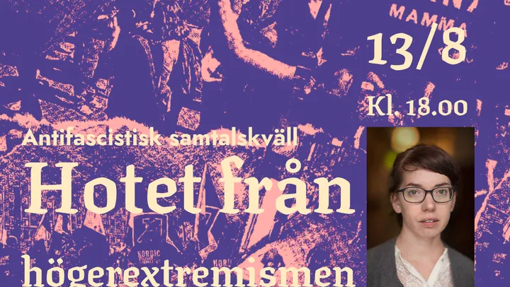 Antifascistisk samtalskväll - Föreläsning My Vingren – Norrtälje