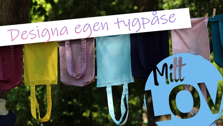 Pyssel - Dekorera tygpåse – Norrtälje