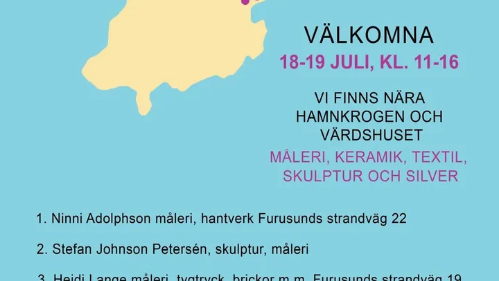 Välkommen till Furusunds konstrunda 2026 – Furusund