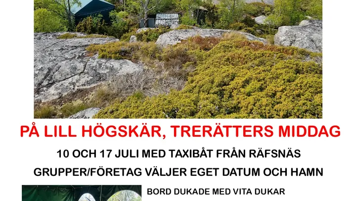 Middag i yttersta havsbandet – Skärgård