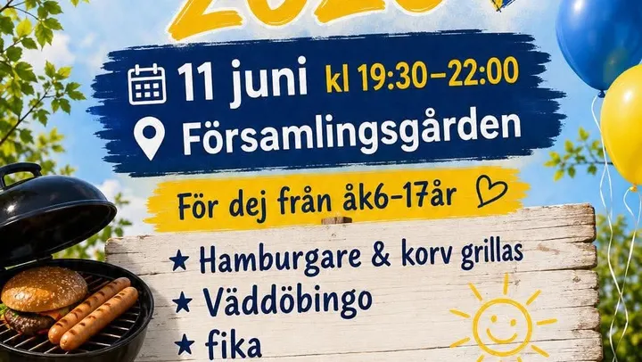 Skolavslutningsfirande  – Älmsta