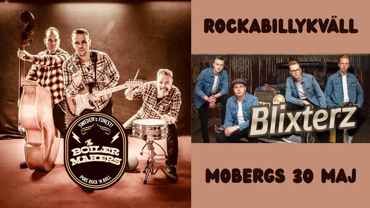 Rockabillykväll på Mobergs – Norrtälje