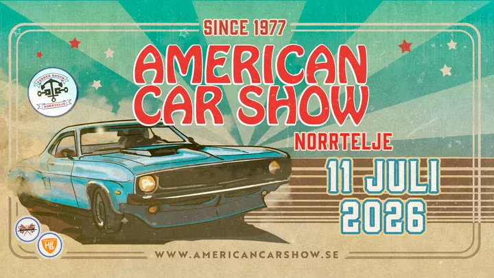 American car show Norrtelje – Norrtälje
