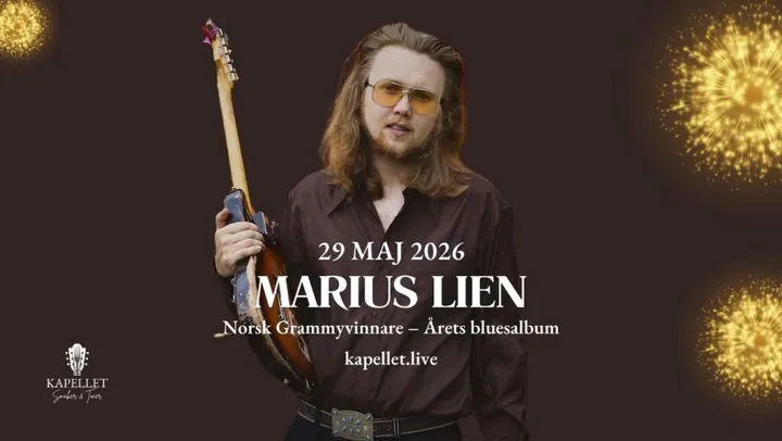 Marius Lien (NO) live på Kapellet – Norrtälje