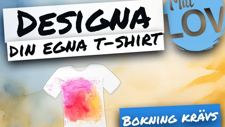 Pyssel - Designa egen t-shirt – Norrtälje