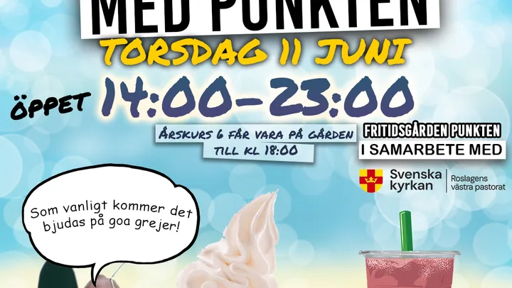 Grill & Chill på Punkten - Skolavslutning 2026 – Rimbo