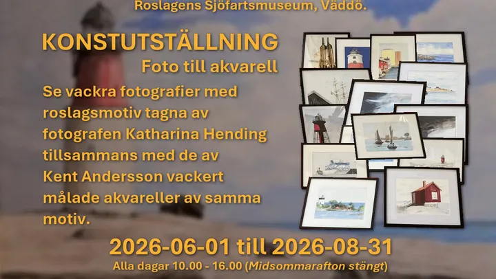 Konstutställning – Väddö