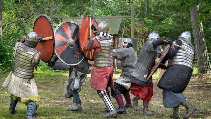 Showfight med Gute hird på Stavgard! – Stånga