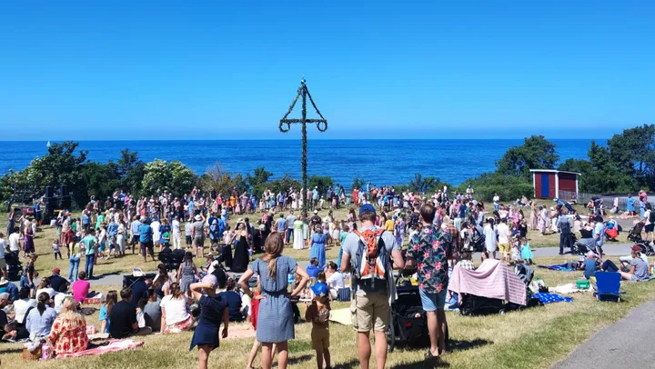 Midsommarfirande på Kneippbyn – Visby
