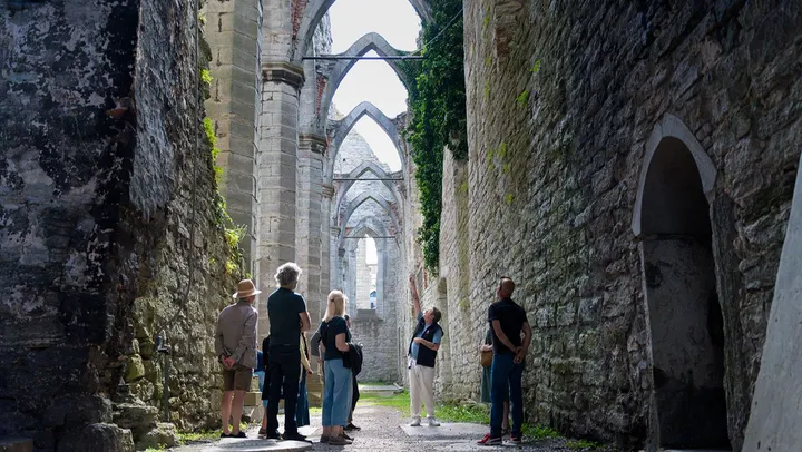 Stadsvandring: Ringmur, rosor och ruiner – Visby