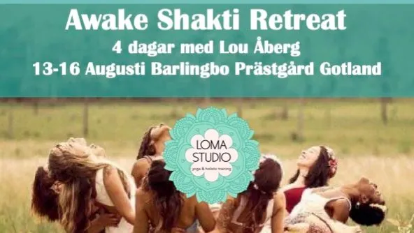 Awake Shakti Yoga Retreat 3-16 Augusti med Lou Åberg – Visby