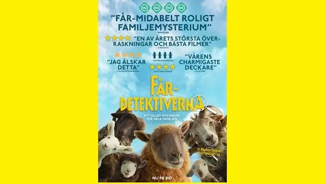 ÖSTERGARNS BIO:  FÅRDETEKTIVERNA – Katthammarsvik