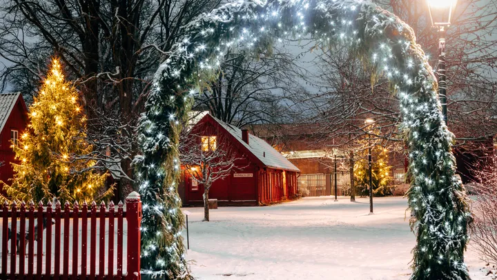 Senior pop-up stadsvandring med jultema i Helénsparken