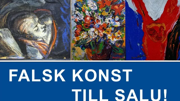 Föreläsning - Falsk konst till salu