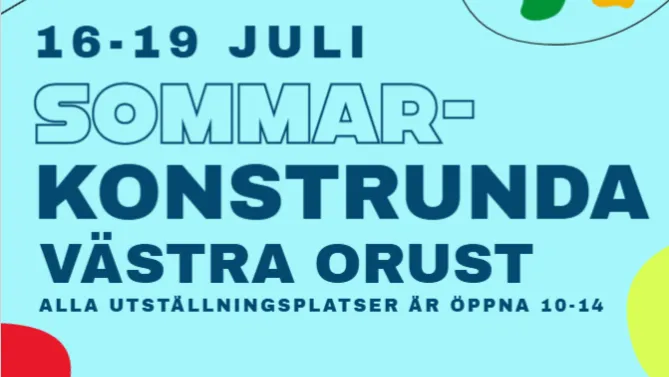 Sommarkonstrunda västra Orust 16-19 juli – Ellös