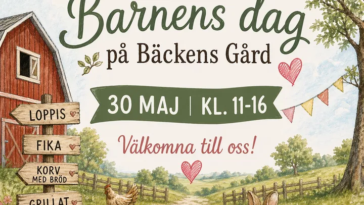 Barnens dag på Bäckens Gård – Mellerud
