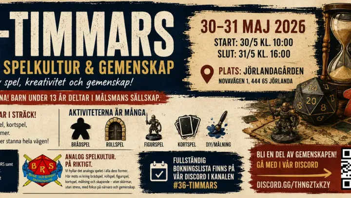 36-timmars spelmaraton – Jörlanda