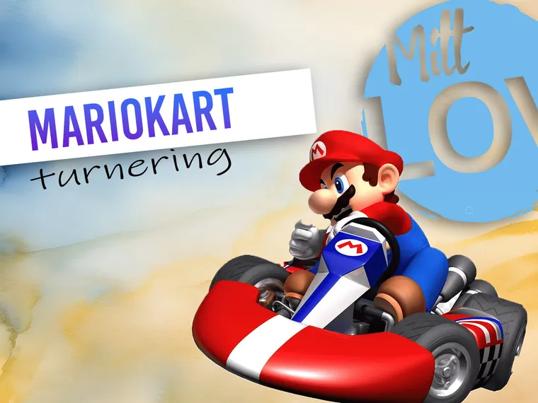 Mario Kart turnering på storbildsskärm – Norrtälje