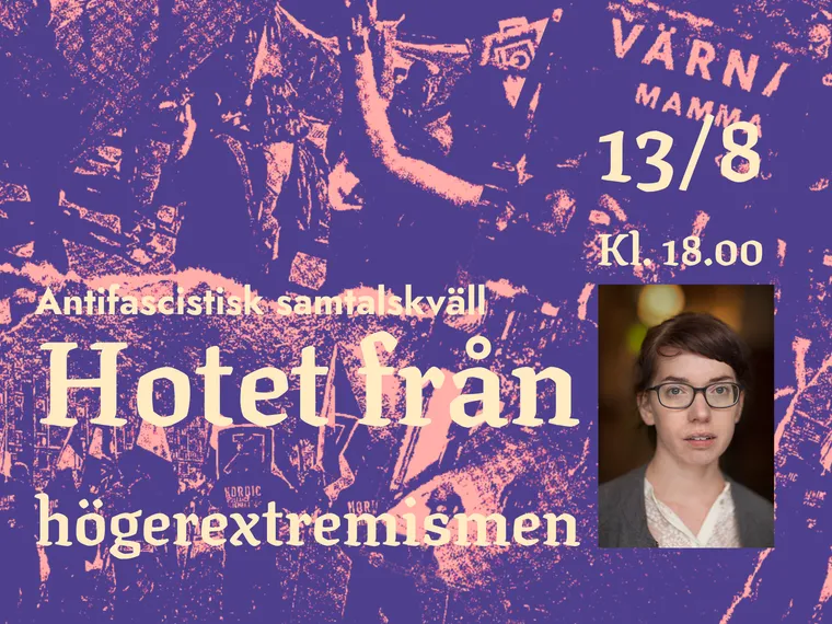 Antifascistisk samtalskväll - Föreläsning My Vingren – Norrtälje