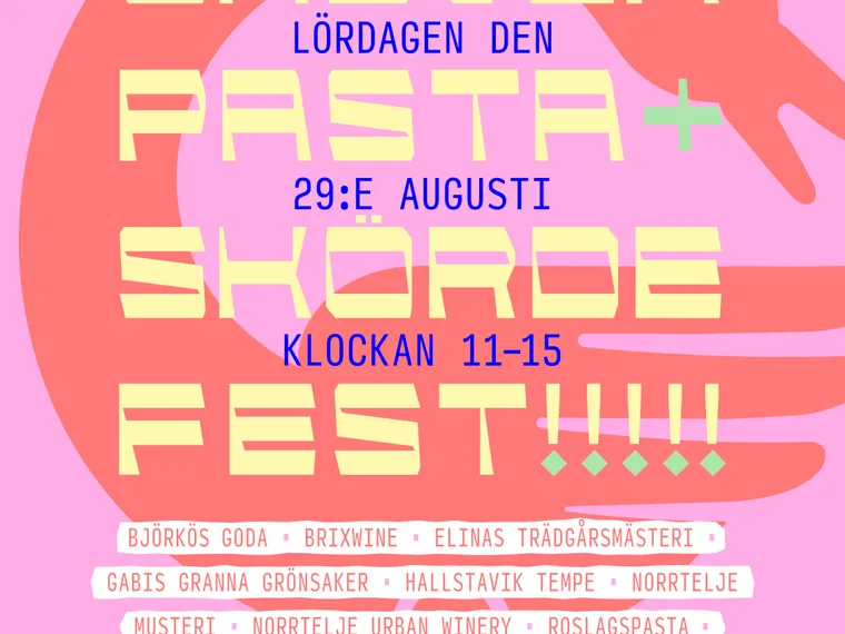 Pasta och skördefest – Väddö