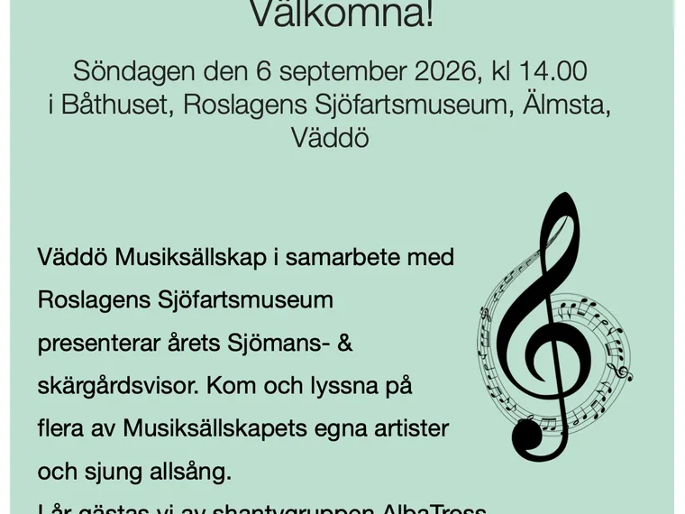 Sjömans- och skärgårdsvisor – Väddö