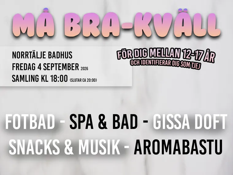 Må bra-kväll – Norrtälje