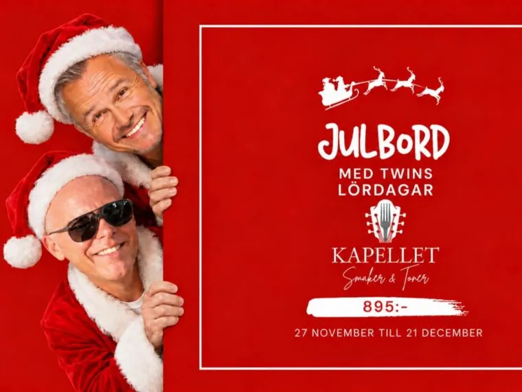 Julbord med Twins – Norrtälje