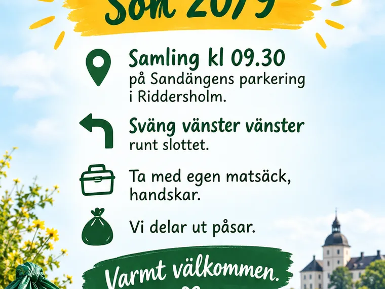 Skräpplockardag Riddersholm – Skärgård