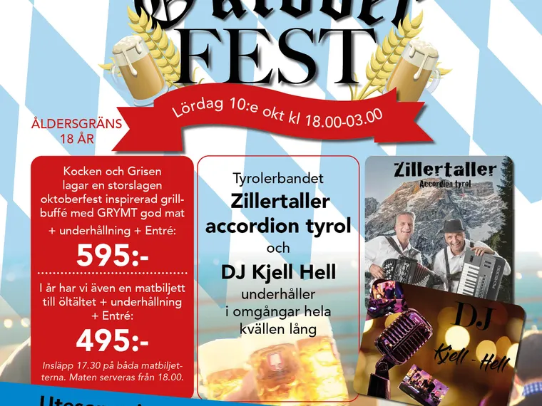 Oktoberfest hotell Roslagen – Norrtälje