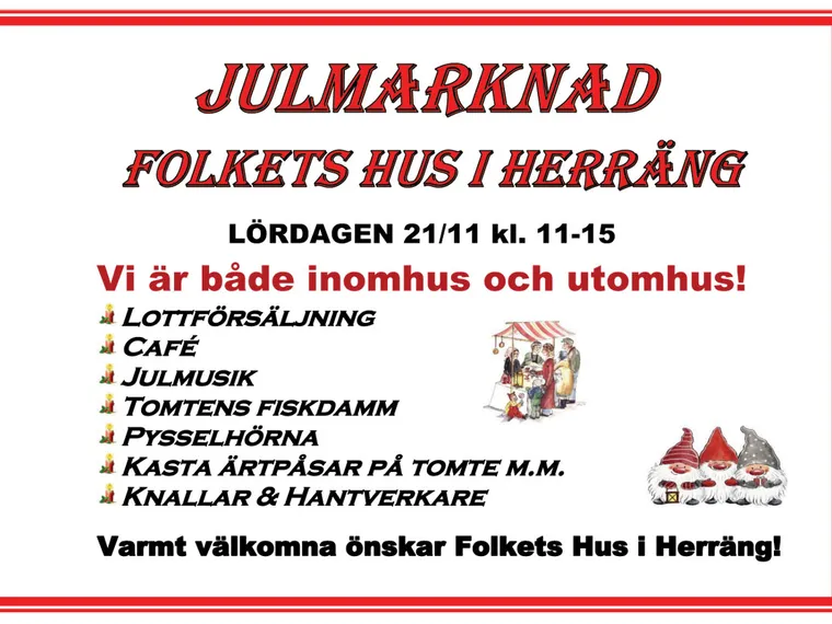 Julmarknad i Herräng – Herräng
