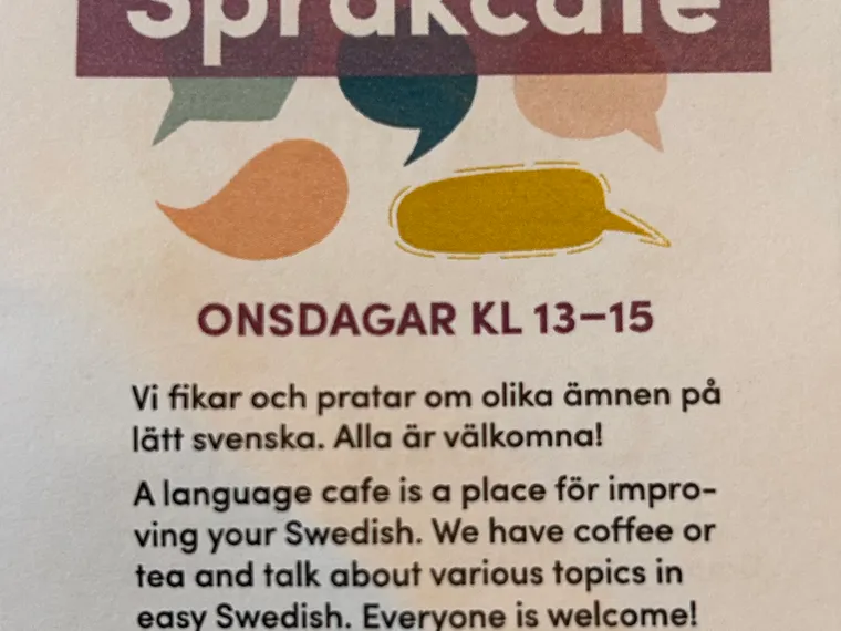 Språkcafé – Norrtälje