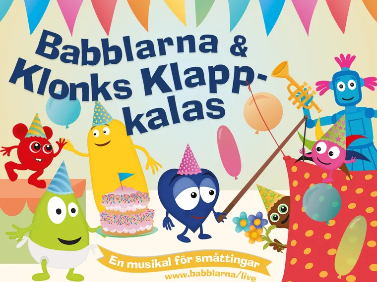 Babblarna & Klonks Klapp-kalas – Rimbo