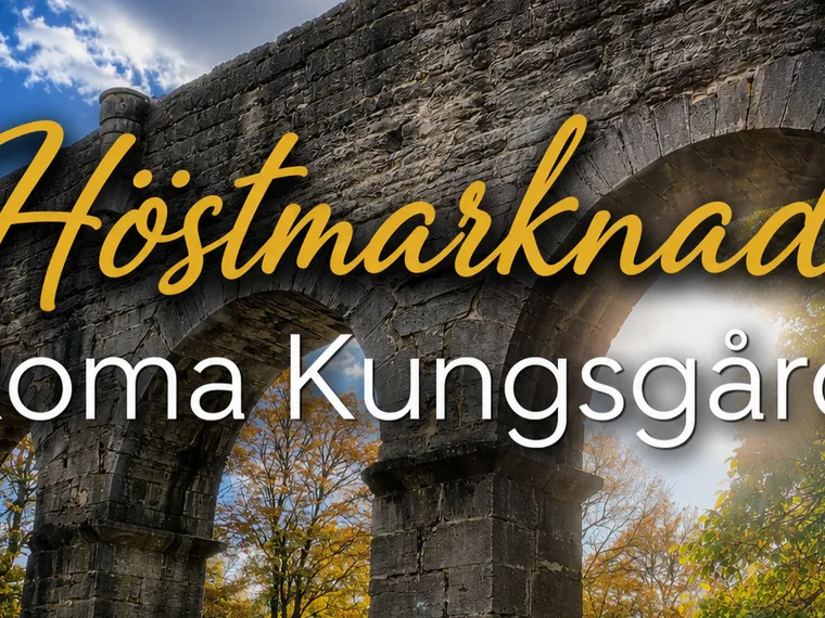 Höstmarknad på Roma Kungsgård – Romakloster