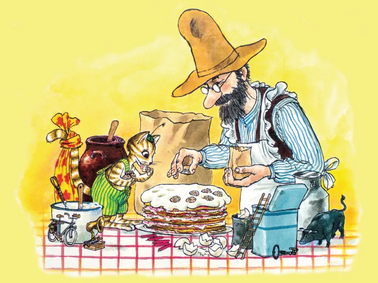 Pettson & Findus "Pannkakstårtan"