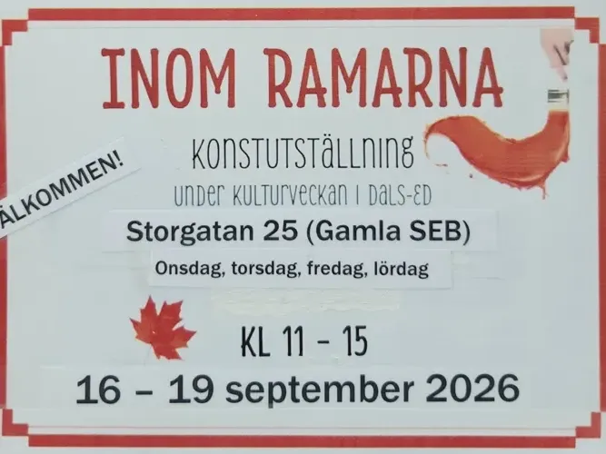 Konstutställning: Inom Ramarna