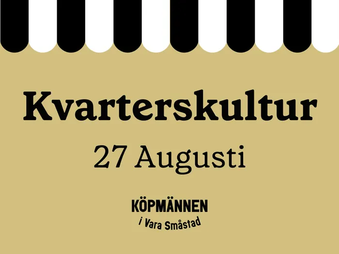 Småstadsfestivalen Kvarterskultur
