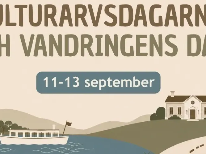 Kulturarvsdagarna och vandringens dag