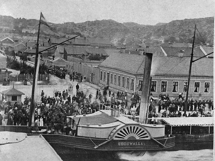 Västkusten förr- kustens historia i bilder – Skärhamn på Nordiska Akvarellmuseet