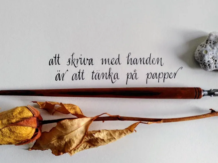 Kalligrafi & Letteringdesign