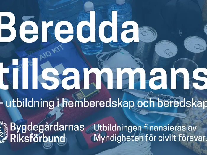 Beredda tillsammans – hemberedskap och beredskap