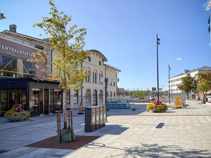 Invigning av Stationsgatan och området vid Centralstationen
