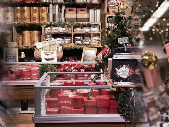 Julmarknad på Falbygdens Osteria